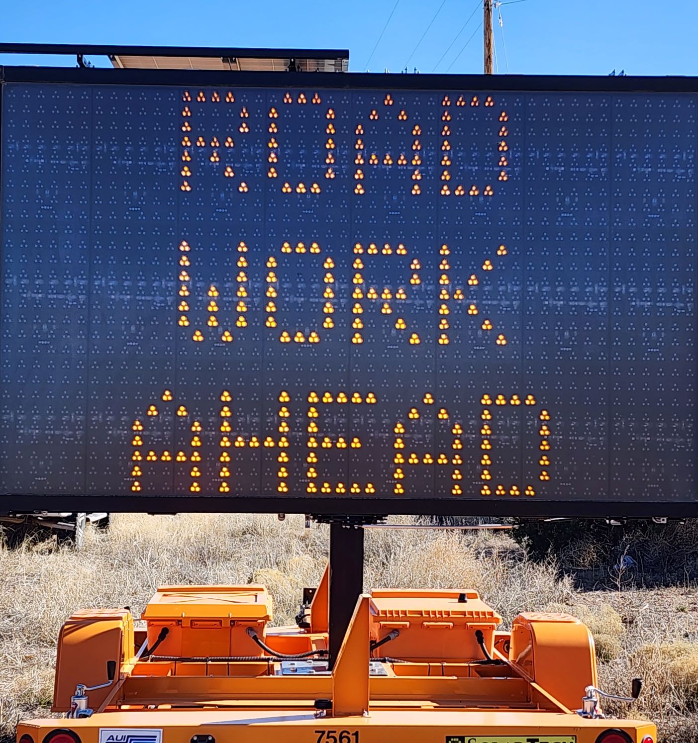 Highway 4 Pedestrian Trail Construction!